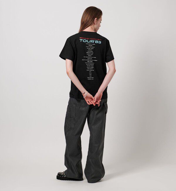 ASTRAET「＜ASTRAET＞D/BOWIE 83TOUR2 プリントTシャツ」|Tシャツ・カットソー|