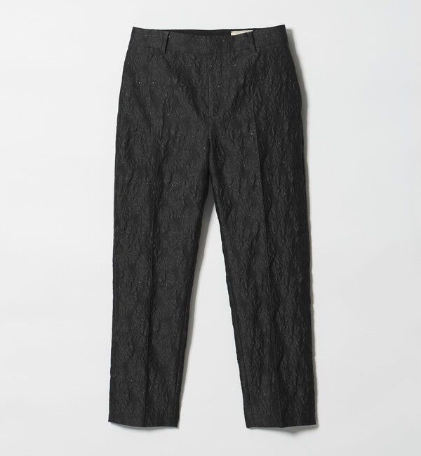 UNITED ARROWS「GISHA 2トーン ジャガード パンツ」|スラックス|