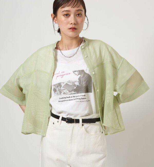 UNITED ARROWS green label relaxing「【WEB限定】＜at ease＞フォトグラフィック ショートスリーブ Tシャツ」|Tシャツ・カットソー|その他3