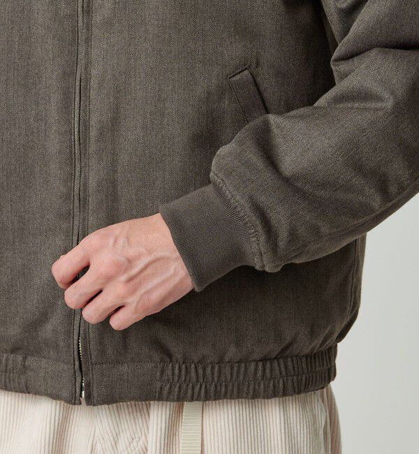 UNITED ARROWS green label relaxing「パデッド リバーシブル ジップ ブルゾン」|ブルゾン・スタジャン|