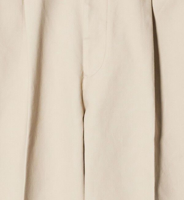 UNITED ARROWS green label relaxing「DC コットン 1プリーツ ストレート ドレスチノ パンツ」|スラックス|