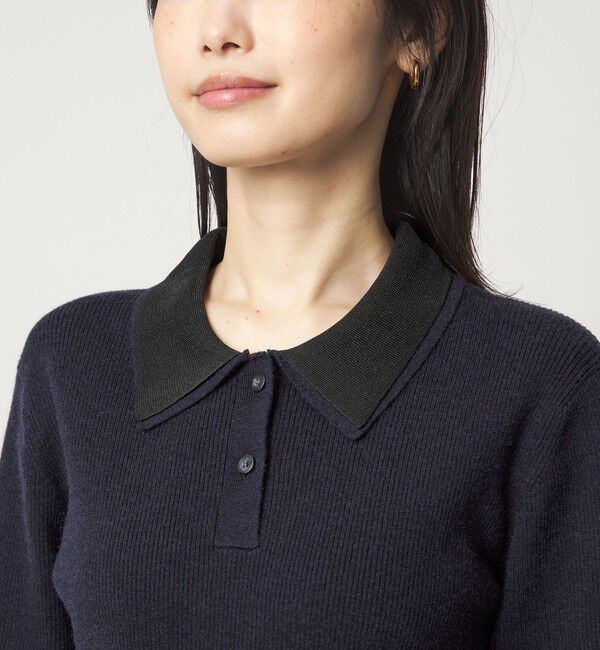 UNITED ARROWS green label relaxing「ポロニット ドッキング ワンピース」|ワンピース|