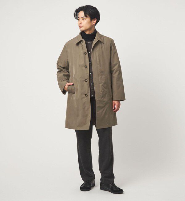 【カーキ/L】UNITED ARROWS 撥水ステンカラーコート UNITED ARROWS*ステンカラーコート カーキ/L】UNITED ARROWS 撥水