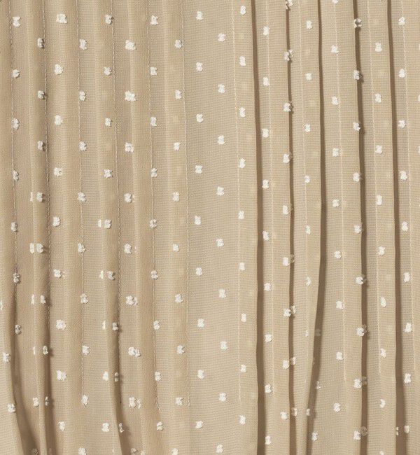 UNITED ARROWS green label relaxing「ドット シアー ティアード ワンピース」|ドレス|