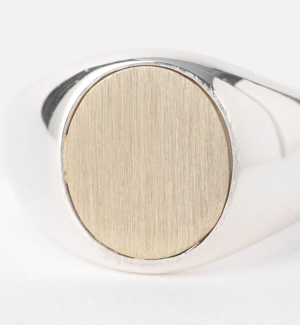 BEAUTY&YOUTH UNITED ARROWS「SILVER925 x BRASS シグネット リング」|リング|