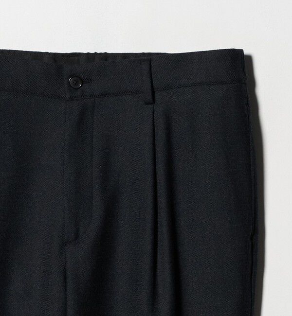 BEAUTY&YOUTH UNITED ARROWS「フラノ テーパード イージー パンツ NO.5 手洗い可能」|チノ|