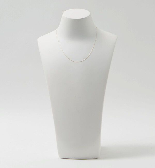 BEAUTY&YOUTH UNITED ARROWS「K10 スリム ネックレス」|ネックレス|