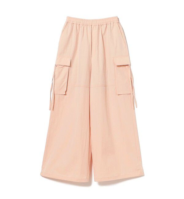 Ray BEAMS 「ストラップ カーゴ ワイド パンツ」|チノ|