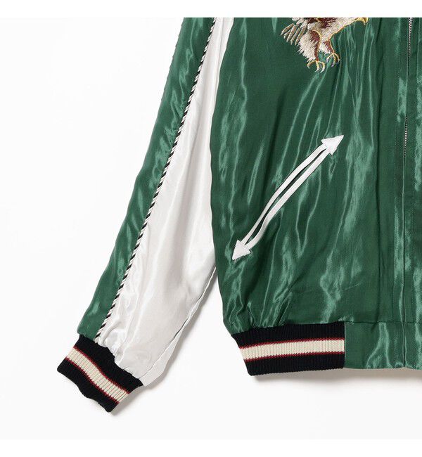 BEAMSBOY「テーラー東洋 / Early 1950s Style Acetate Souvenir Jacket」|ブルゾン・スタジャン|