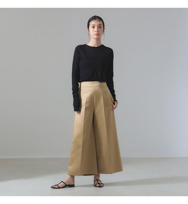 Demi-Luxe BEAMS 「シアーコットン ロングスリーブTシャツ」|Tシャツ・カットソー|