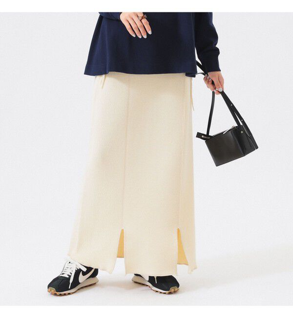 BEAMSBOY「ミリタリー ニット スカート」|スカート|