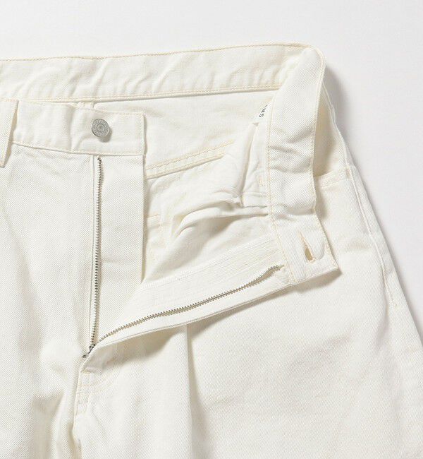 BEAMS「ワイド テーパード デニム」|デニム|