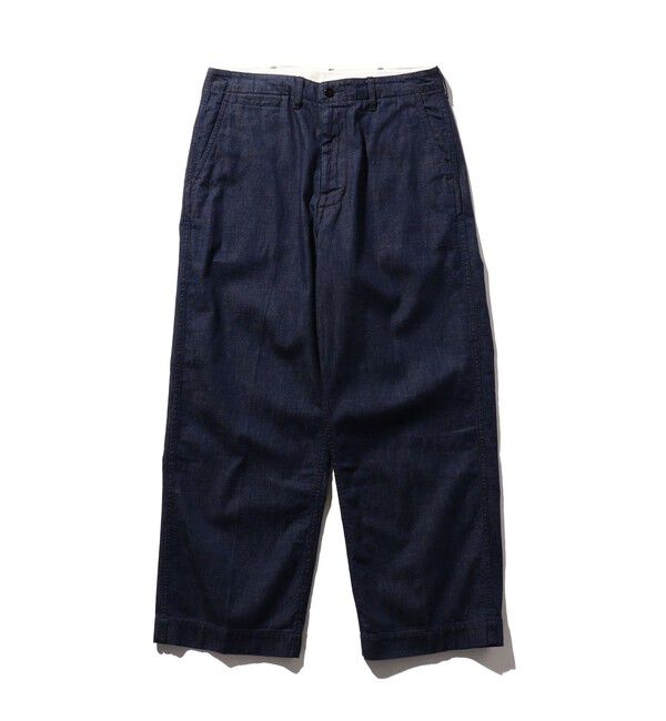 BEAMS PLUS「BEAMS PLUS / 8oz デニム ミリタリー トラウザーズ」|その他|INDIGO