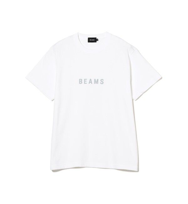 BEAMS「BEAMS / ロゴ Tシャツ 24SS」|Tシャツ・カットソー|WHITE