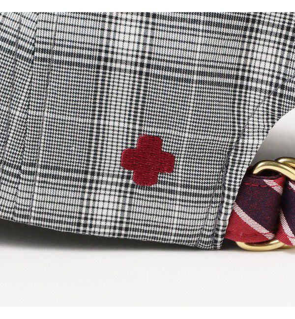 BEAMS PLUS「BEAMS PLUS / レジメンタル ストラップ サッカー 6パネル キャップ」|その他|