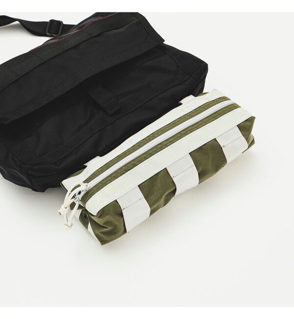 BEAMS PLUS「BRIEFING &times; BEAMS PLUS / 別注 DT Pouch Color CORDURA Nylon」|トートバッグ|ｵﾘｰﾌﾞ