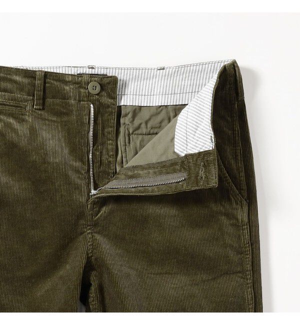 BEAMS「ストレッチテーパード コーデュロイ」|チノ|