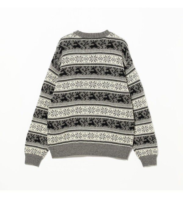 BEAMS「ホリデー クルーネック ニット」|ニット・セーター|