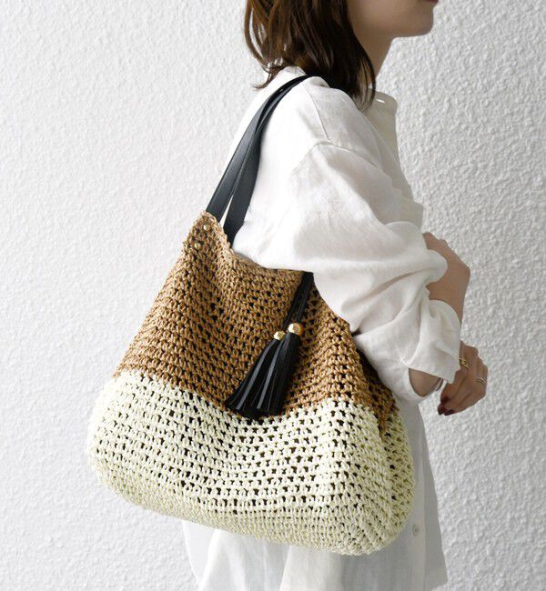 SHIPS any「【WEB限定】SHIPS any: コマアミ トート」|トートバッグ|