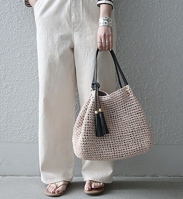 SHIPS any「【WEB限定】SHIPS any: コマアミ トート」|トートバッグ|