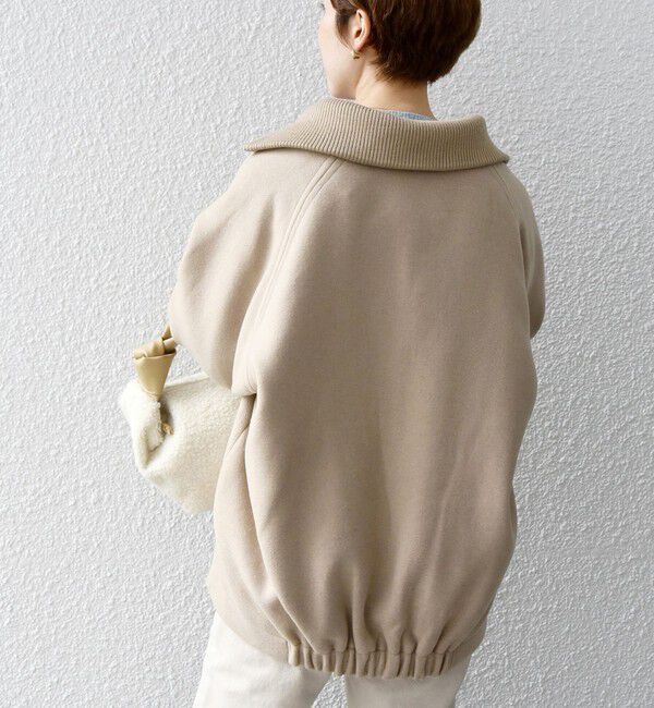 SHIPS any「【WEB限定】SHIPS any: 2WAY ジップ ブルゾン」|ブルゾン・スタジャン|