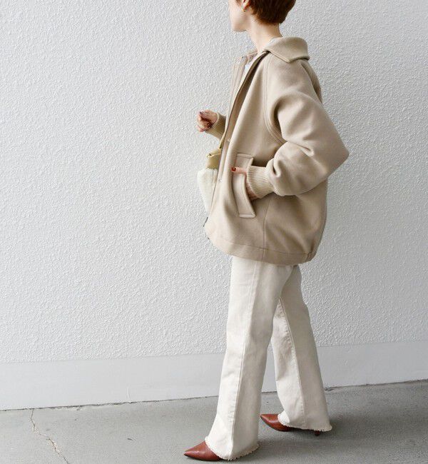 SHIPS any「【WEB限定】SHIPS any: 2WAY ジップ ブルゾン」|ブルゾン・スタジャン|