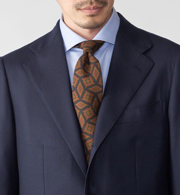 SHIPS「Puccini: マダー プリント コモン ネクタイ」|ネクタイ・蝶ネクタイ|