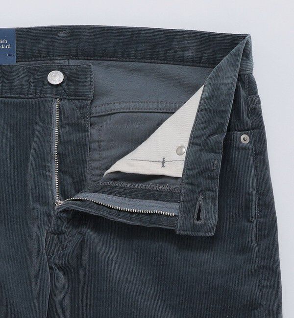 SHIPS「SHIPS: KAKEGAWA コーデュロイ 5ポケット スリム パンツ」|チノ|