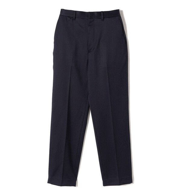 SHIPS for women「SHIPS Primary Navy Label:〈手洗い可能〉サテン カラー パンツ」|その他|ネイビー