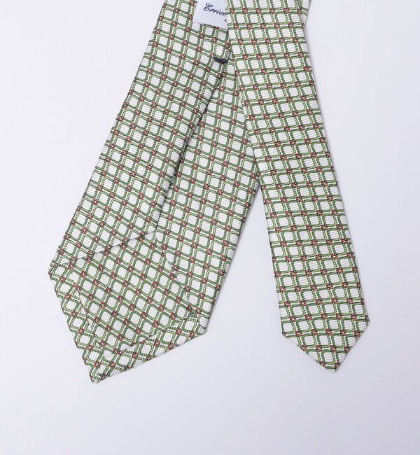 SHIPS「Errico Formicola: シルク プリント ミューラル ネクタイ」|ネクタイ・蝶ネクタイ|