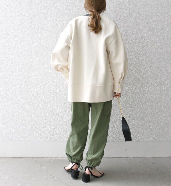 SHIPS any「SHIPS any:〈洗濯機可能〉ダブルジャージー ノーカラー コート」|ノーカラージャケット|