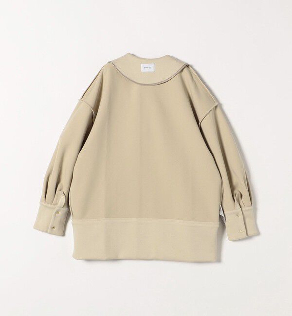 SHIPS any「SHIPS any:〈洗濯機可能〉ダブルジャージー ノーカラー コート」|ノーカラージャケット|