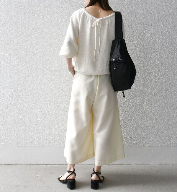 SHIPS any「SHIPS any:〈洗濯機可能〉バスケット キュロット パンツ」|キュロット|