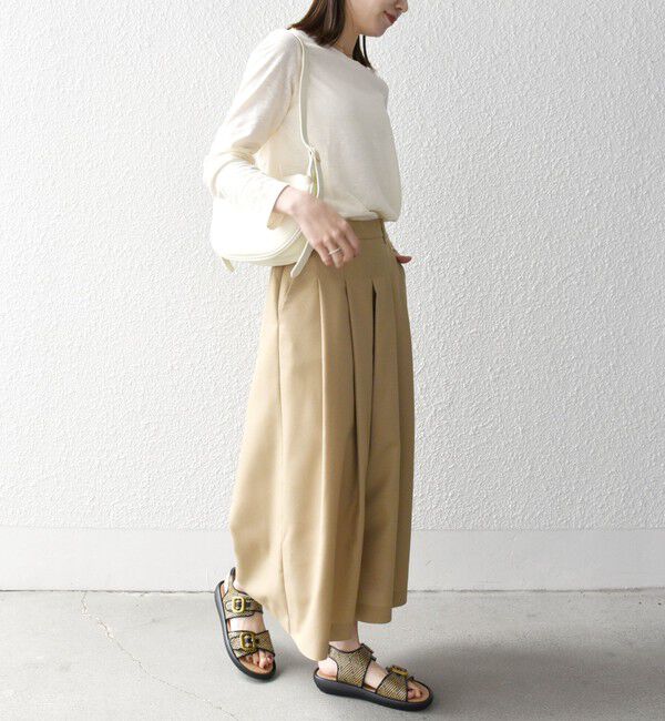 SHIPS any「SHIPS any:〈洗濯機可能〉バスケット キュロット パンツ」|キュロット|