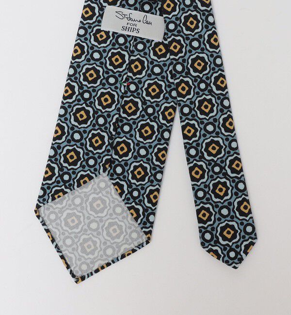 SHIPS「【SHIPS別注】Stefano cau: ミューラル プリント ネクタイ」|ネクタイ・蝶ネクタイ|