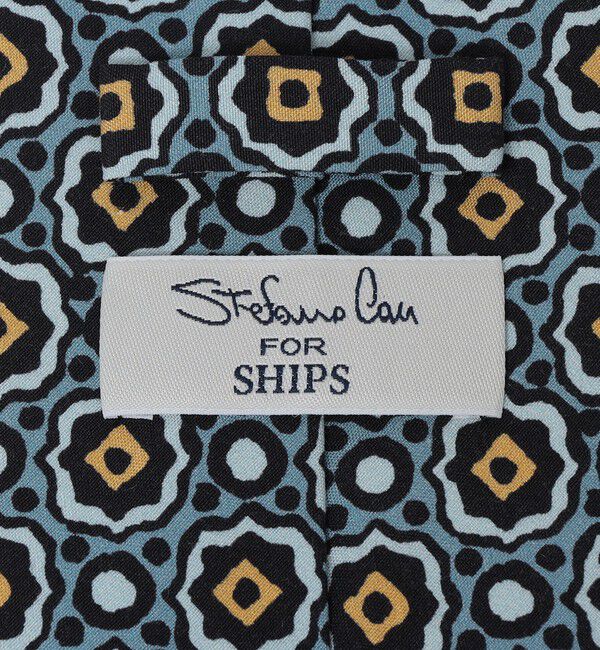 SHIPS「【SHIPS別注】Stefano cau: ミューラル プリント ネクタイ」|ネクタイ・蝶ネクタイ|