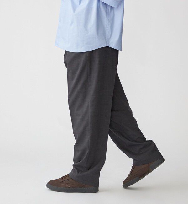 SHIPS「SHIPS: 2タック ワイド テーパード パンツ」|その他|