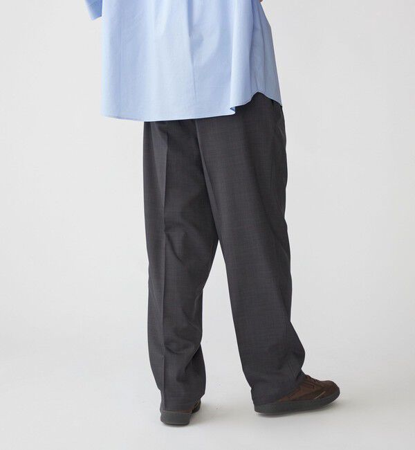 SHIPS「SHIPS: 2タック ワイド テーパード パンツ」|その他|