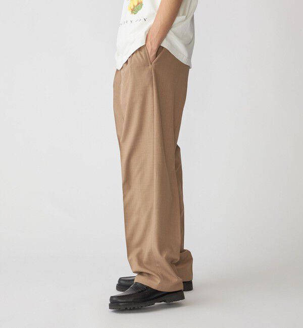 SHIPS「SHIPS: 2タック ワイド テーパード パンツ」|その他|