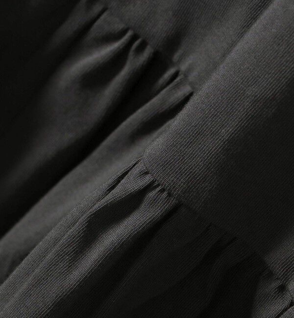 SHIPS for women「〈手洗い可能〉ワンコットン ティアード カットソー ワンピース」|ワンピース|