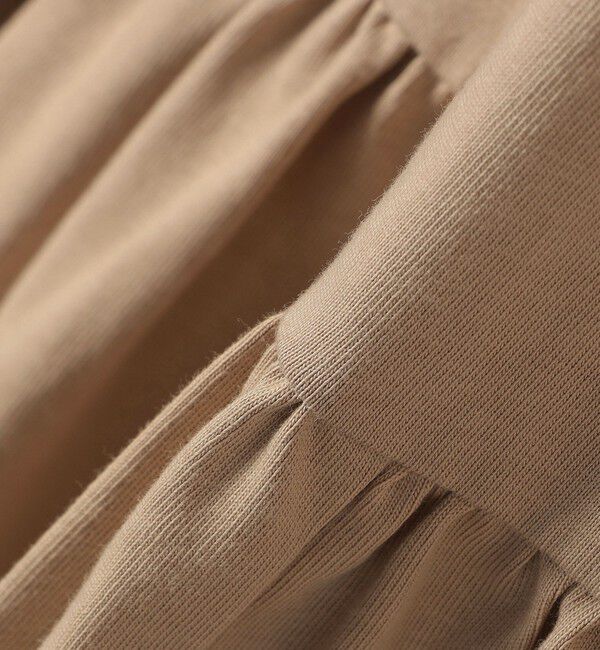 SHIPS for women「〈手洗い可能〉ワンコットン ティアード カットソー ワンピース」|ワンピース|