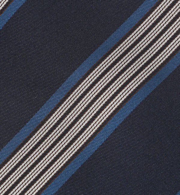 SHIPS「SHIPS: シルク サテン ストライプ ネクタイ」|ネクタイ・蝶ネクタイ|