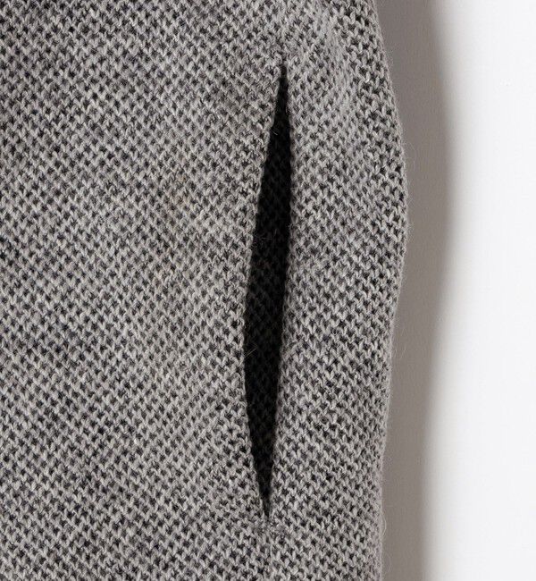 SHIPS「SHIPS:〈手洗い可能〉ウール ポリエステル ループ ドライバーズ ニット ジップ カーディガン」|カーディガン|