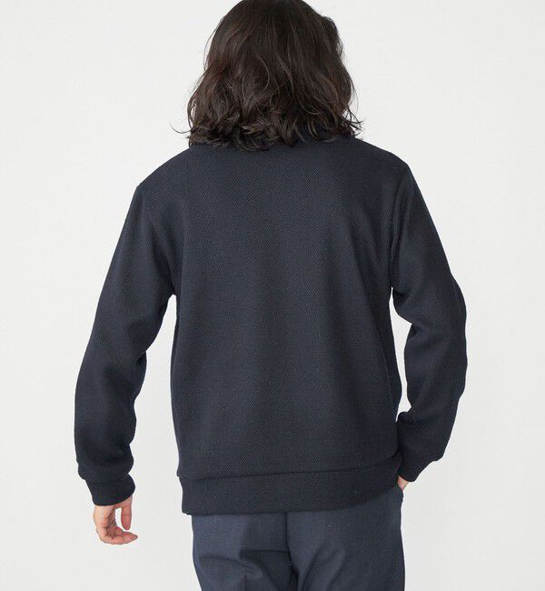 SHIPS「SHIPS:〈手洗い可能〉ウール ポリエステル ループ ドライバーズ ニット ジップ カーディガン」|カーディガン|