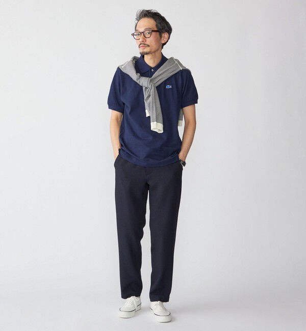 SHIPS「【SHIPS別注】LACOSTE: 50th ANNIV ドロップテイル ポロシャツ」|ポロシャツ|