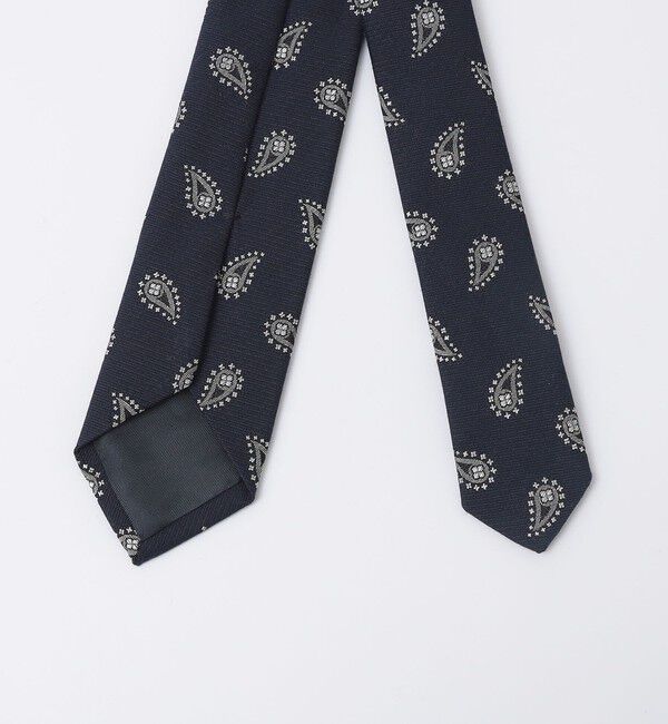 SHIPS「MARCEL LASSANCE: コットン シルク ペイズリー タイ」|ネクタイ・蝶ネクタイ|