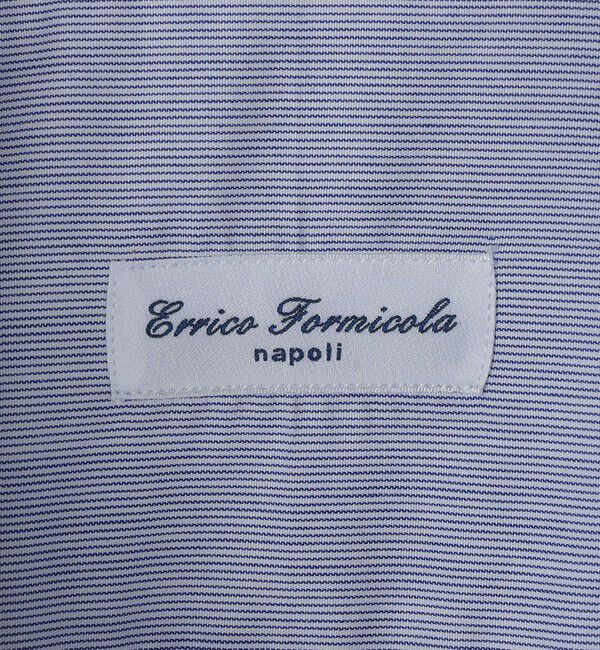 SHIPS「【SHIPS別注】Errico Formicola: DALIO ヘアライン ストライプ シャツ」|シャツ・ブラウス|