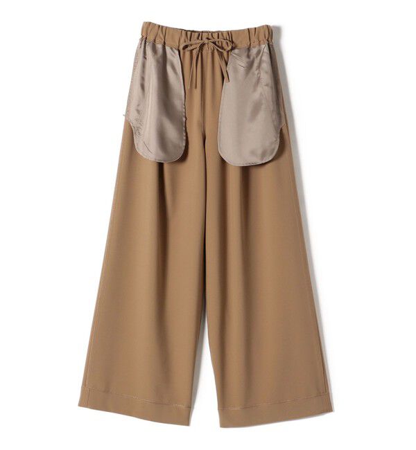 SHIPS for women「〈洗濯機可能〉ストレッチ ツイル イージー タック パンツ」|その他|