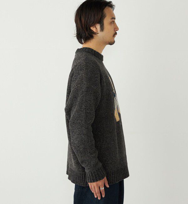 SHIPS Colors 「SHIPS Colors:〈洗濯機可能〉TeddyBear(R) ジャカード モール ニット◇」|ニット・セーター|