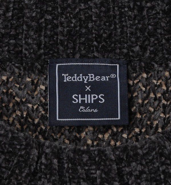 SHIPS Colors 「SHIPS Colors:〈洗濯機可能〉TeddyBear(R) ジャカード モール ニット◇」|ニット・セーター|